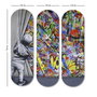 Wallity Cuadro Decorativo de MDF Multicolor (3 Piezas)